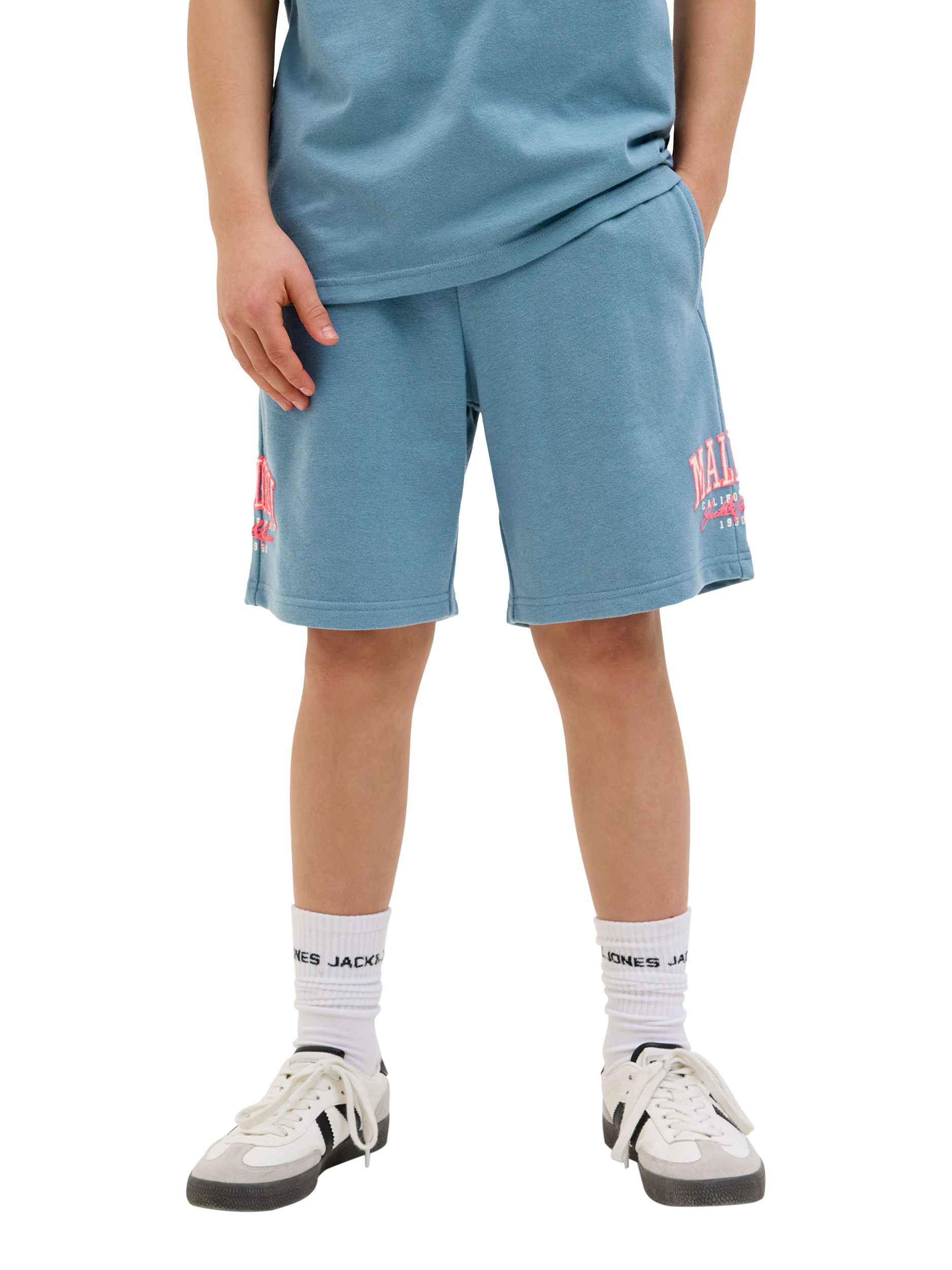 Jack & Jones Kids' Malibu Sweat Shorts, Oceanview