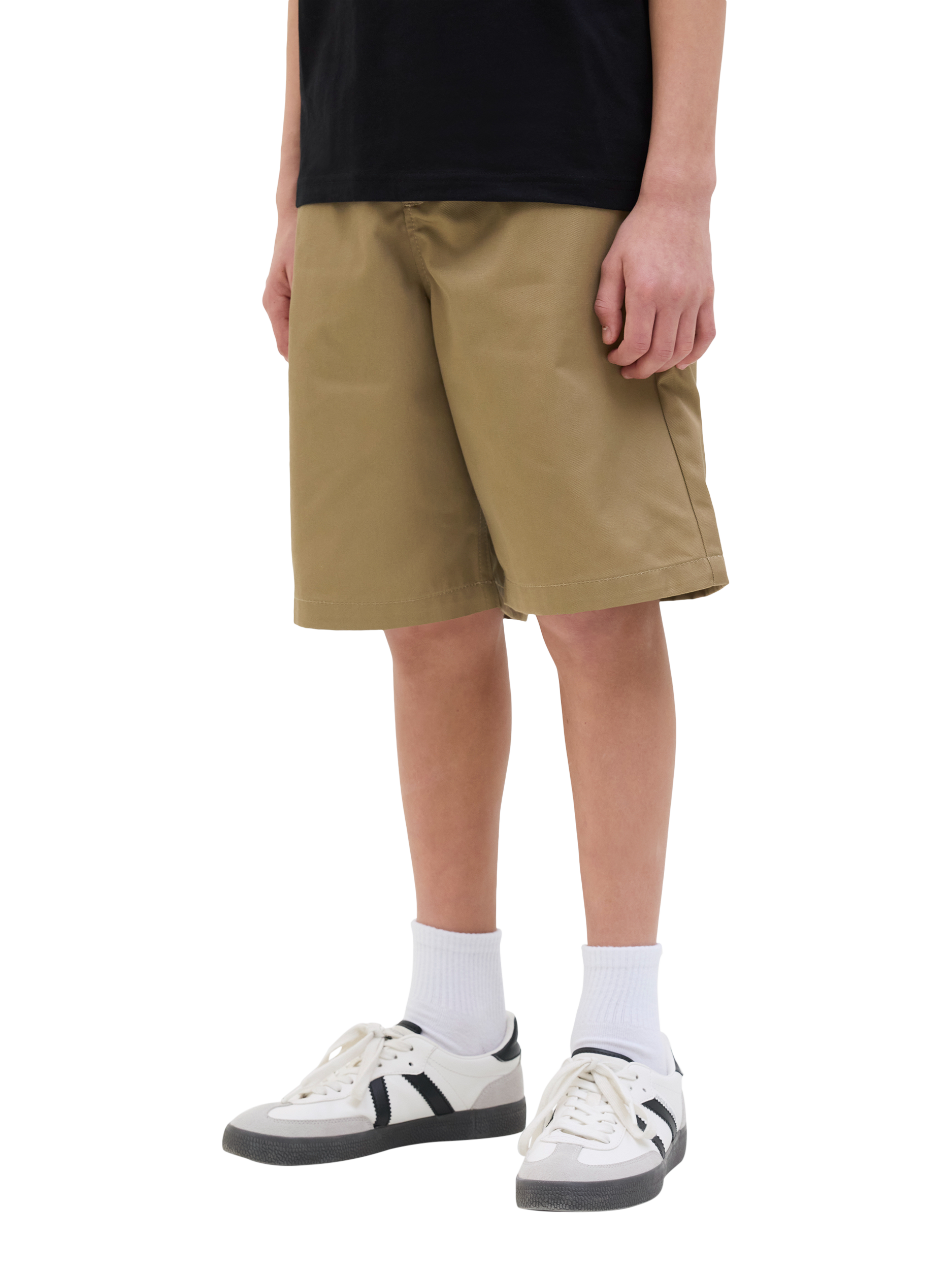 Product image 1 of 6, which shows Jack & Jones Kids' Chino Shorts, Elmwood, 8 years