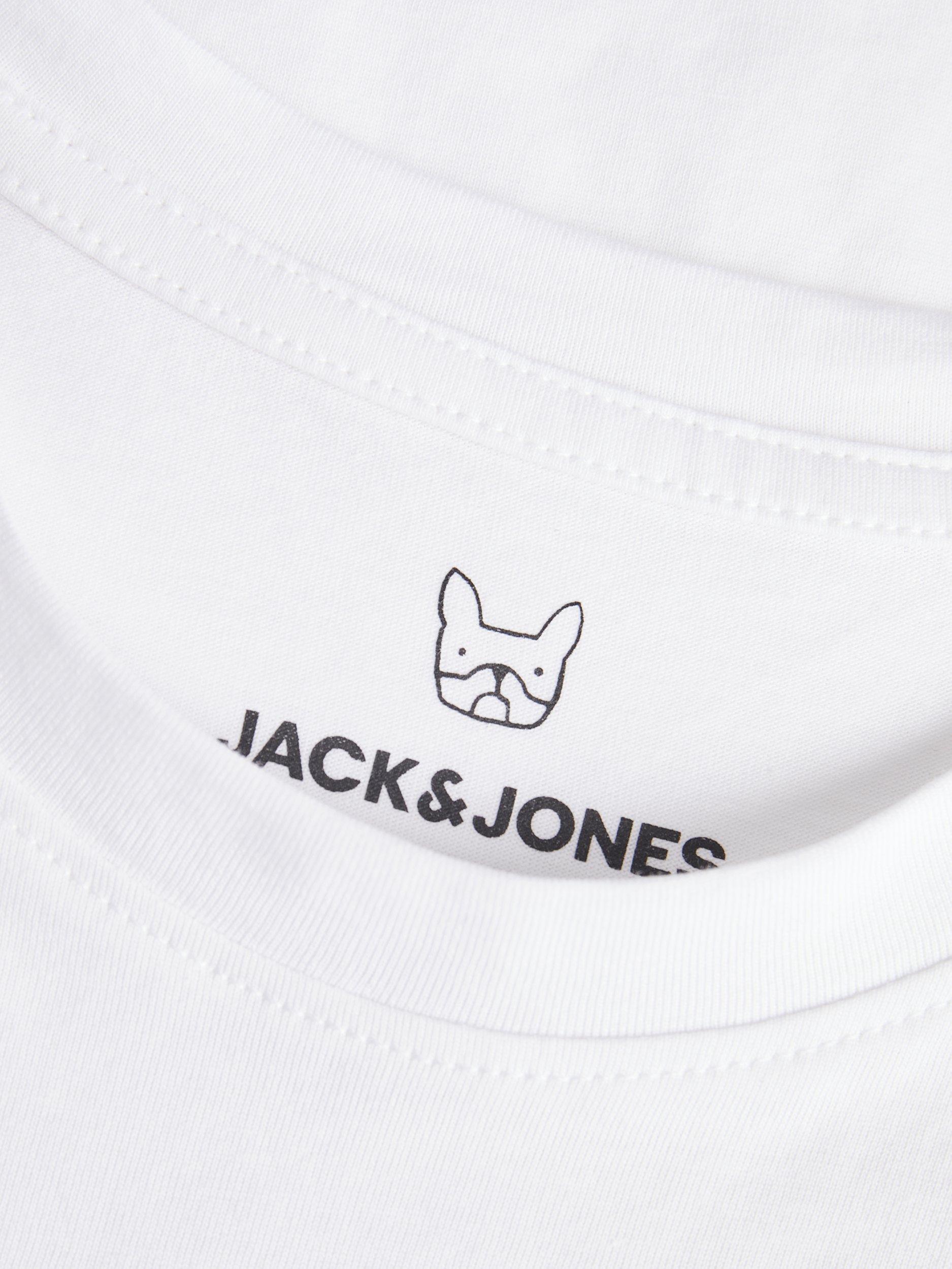 Product image 2 of 3, which shows Jack & Jones Kids' Peak Summer T-Shirt, White, 14 years