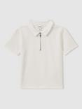 Reiss Kids' Creed Zip Polo Shirt