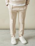 Reiss Kids' Premier Smart Drawstring Joggers, Cement