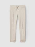 Reiss Kids' Premier Smart Drawstring Joggers, Cement