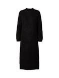 Selected Gabella Wool Blend Jumper Dress, Black