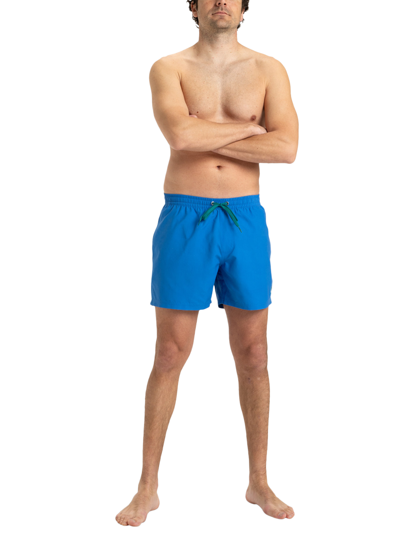 Product image 4 of 7, which shows Quiksilver Everyday Solid Volley 15" Swim Shorts, Nebulas Blue, S