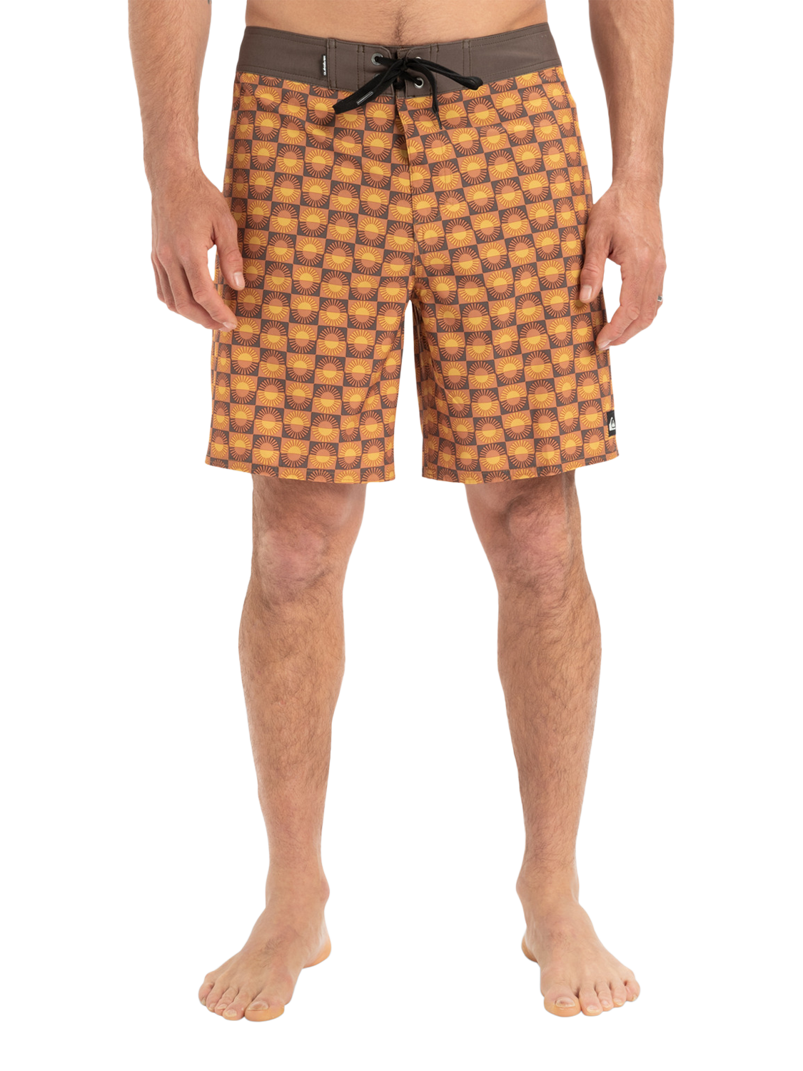 Product image 4 of 6, which shows Quiksilver Surfsilk 18" Board Shorts, Florever Bran, S