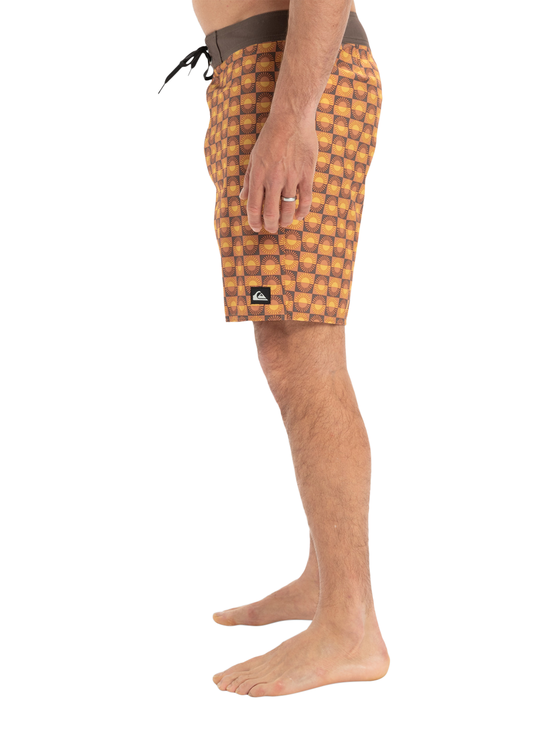 Product image 6 of 6, which shows Quiksilver Surfsilk 18" Board Shorts, Florever Bran, S