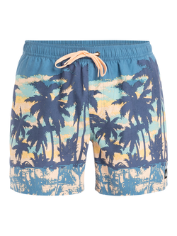 Quiksilver Everyday Straight Volley 15" Swim Shorts, Coronet Blue, Coronet Blue