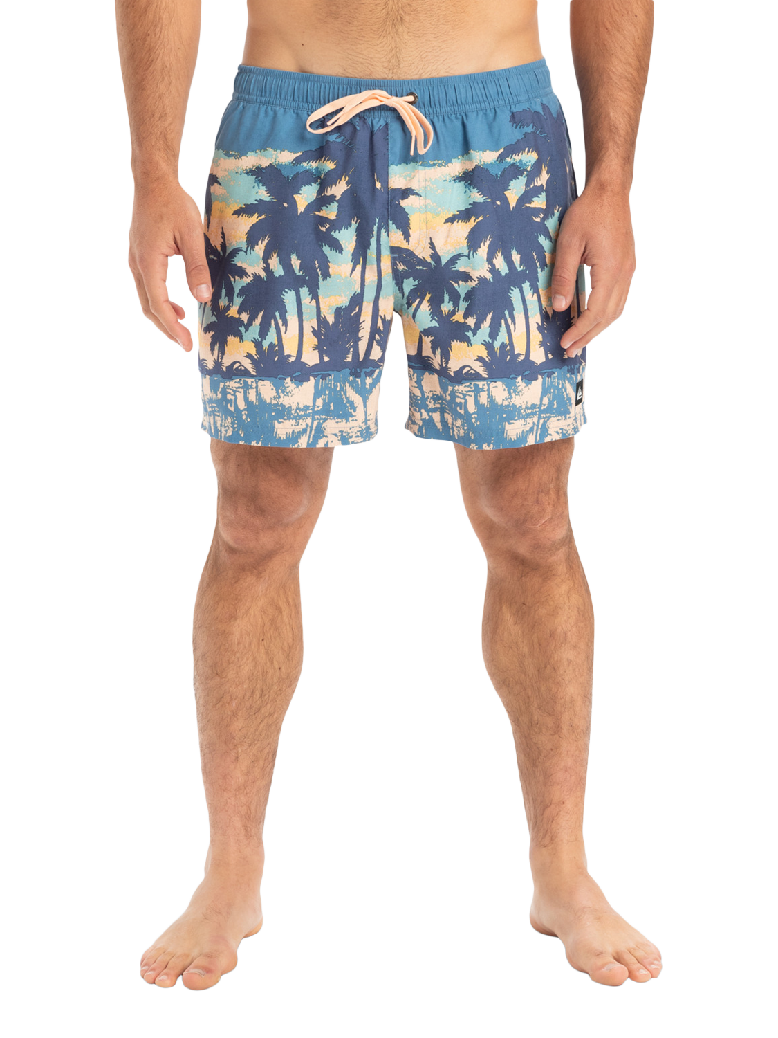 Product image 4 of 7, which shows Quiksilver Everyday Straight Volley 15" Swim Shorts, Coronet Blue, S
