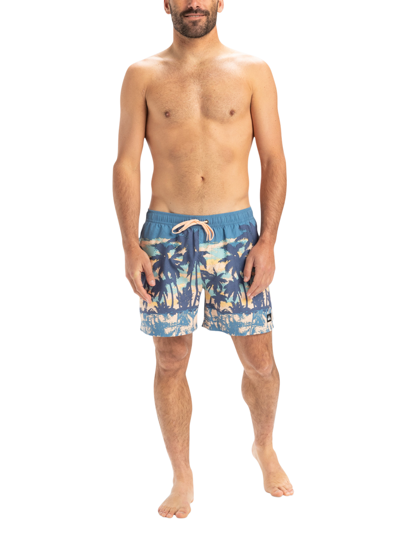 Product image 6 of 7, which shows Quiksilver Everyday Straight Volley 15" Swim Shorts, Coronet Blue, S
