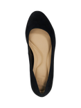 Dune London Bracket Wide Fit Suede Heeled Courts