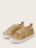 Monsoon Kids' Sparkle Dust Trainers, Gold