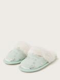 Monsoon Kids' Sparkle Fairy Mule Slippers, Green