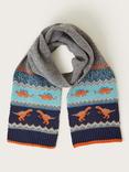 Monsoon Kids' Novelty Dinosaur Scarf, Multi