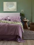 Piglet in Bed Linen Blend Bedding, Elderberry