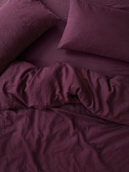 Piglet in Bed Linen Blend Bedding, Berry