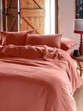 Piglet in Bed Linen Blend Bedding, Burnt Orange