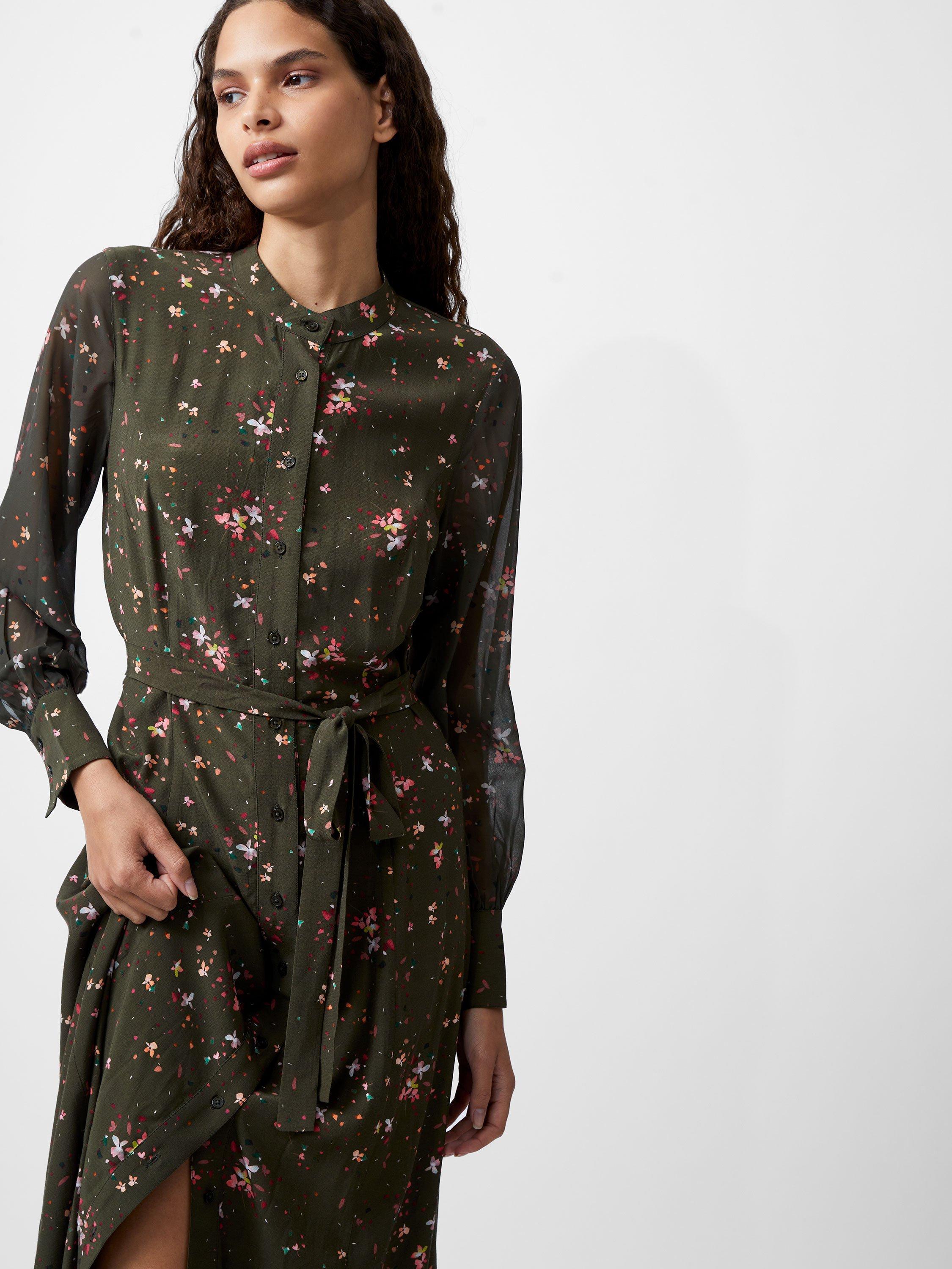 【関税込】PhaseEight ワンピース☆Delphine Floral Shirt Dress Delphine Dress | Phase Eight UK |