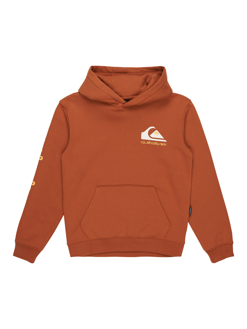 Product image 1 of 7, which shows Quiksilver Kids' Omni Logo Hoodie, Bran, 8 years