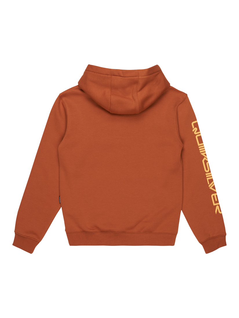 Product image 2 of 7, which shows Quiksilver Kids' Omni Logo Hoodie, Bran, 8 years