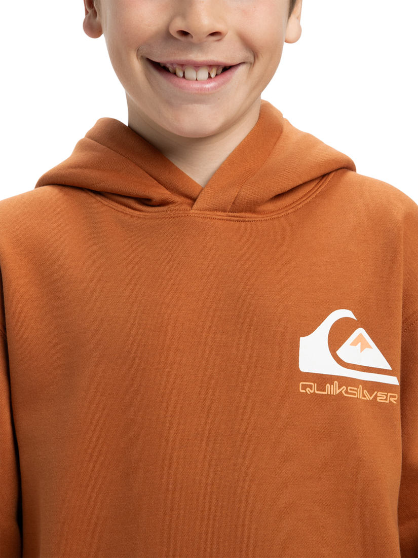 Product image 5 of 7, which shows Quiksilver Kids' Omni Logo Hoodie, Bran, 8 years