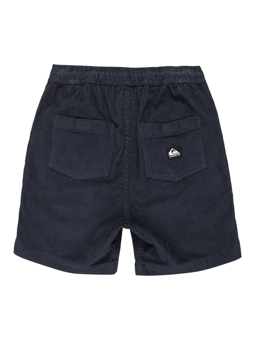 Product image 2 of 2, which shows Quiksilver Kids' Taxer Cord Shorts, Navy, 8 years
