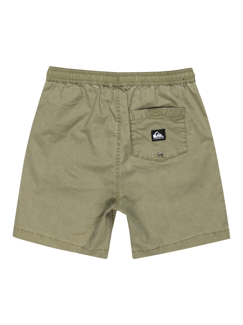 Product image 2 of 8, which shows Quiksilver Kids' Taxer Youth Shorts, Aloe, 8 years