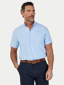 Raging Bull Lightweight Oxford Shirt, Sky Blue