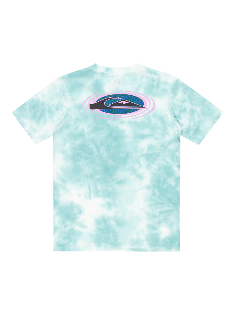 Product image 2 of 7, which shows Quiksilver Kids' Frog Ritual T-Shirt, Aqua Sky, 12 years