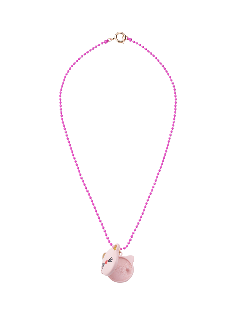 Product image 3 of 3, which shows Stych Kids' Cat Locket Necklace