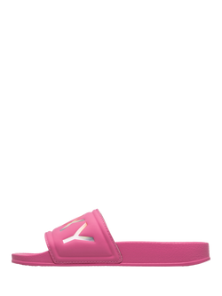 Roxy Kids' Slippy II Sliders, Gossamer Pink, Gossamer Pink