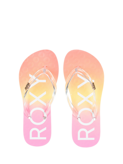 Roxy Kids' Viva Jelly Sandals, Sunset - view 2, Sunset
