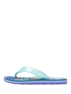 Quiksilver Kids' Molokai Layback II Sandals, Global Heat, Global Heat