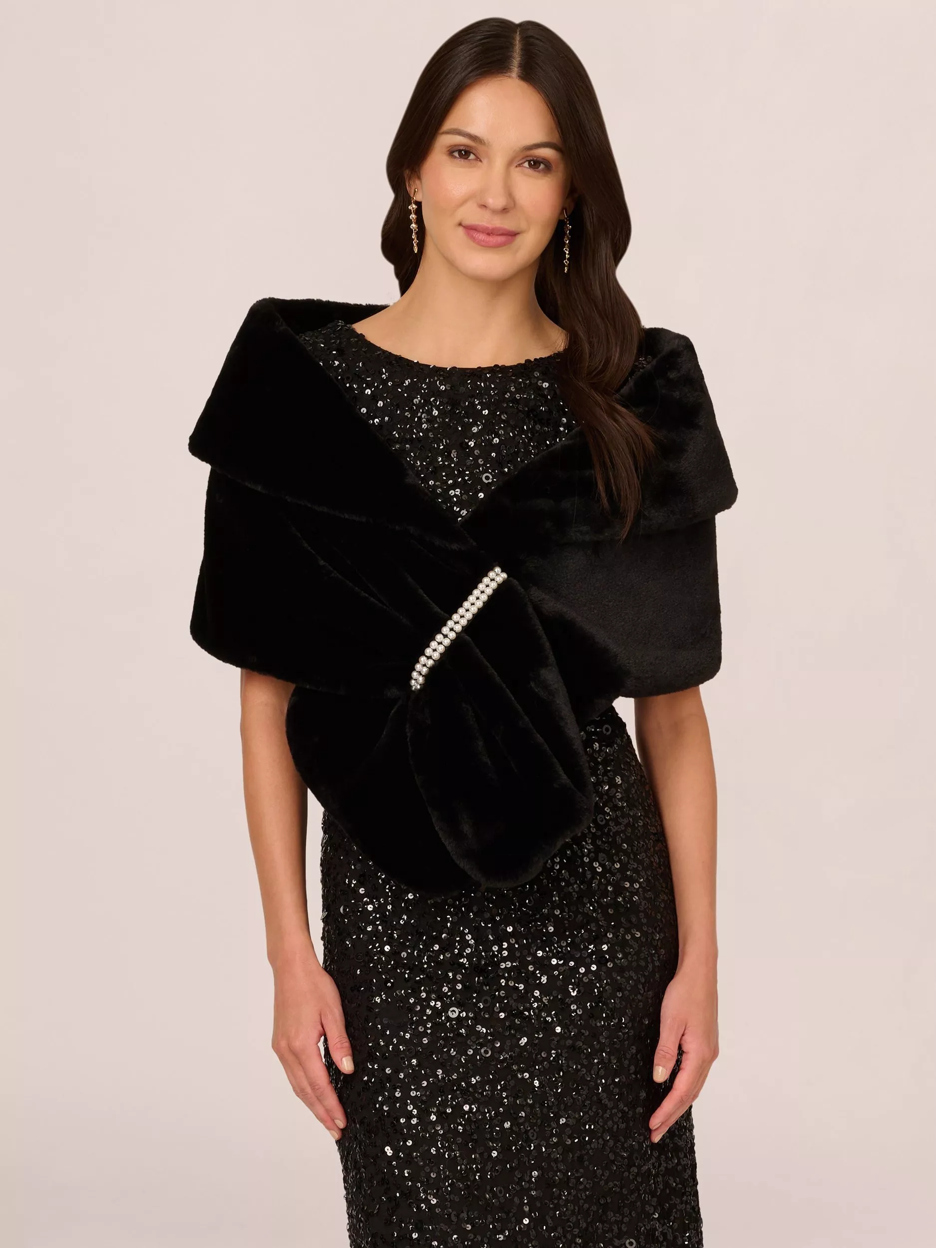 adrianna papell wrap shawl