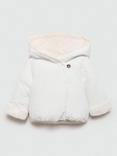 Mango Baby Snow Jacket, White