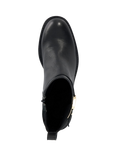 Dune Praisley Block Heel Ankle Boots, Black