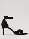 Phase Eight Velvet Strappy Heels, Black