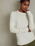 Reiss Annie Wool Cashmere Blend Crew Neck Jumper