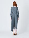 John Lewis x A.W.A.K.E. MODE Asymmetric Pleat Dress, Grey