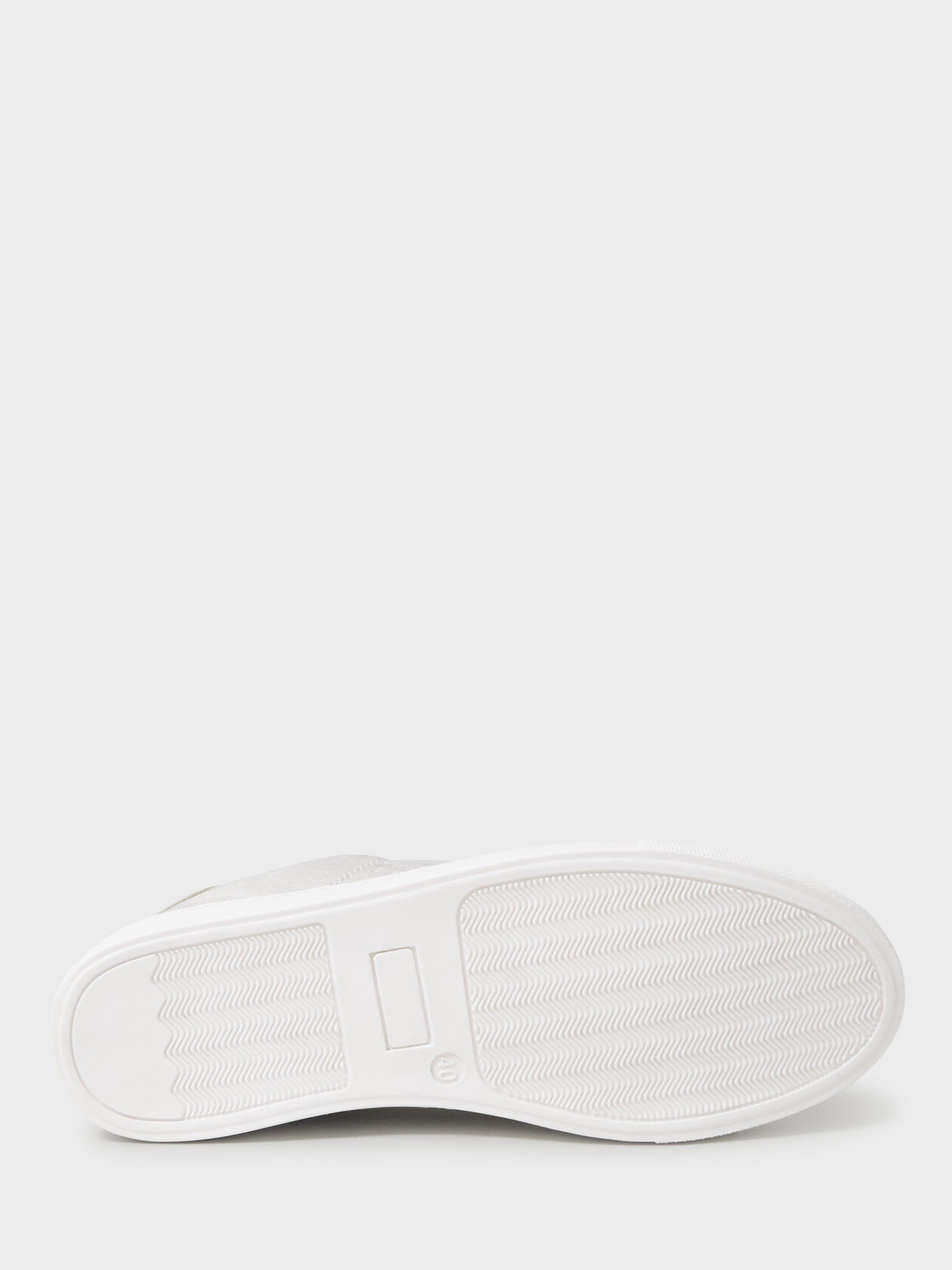 Product image 4 of 4, which shows Crew Clothing Leather Trainers, Silver Grey, 8