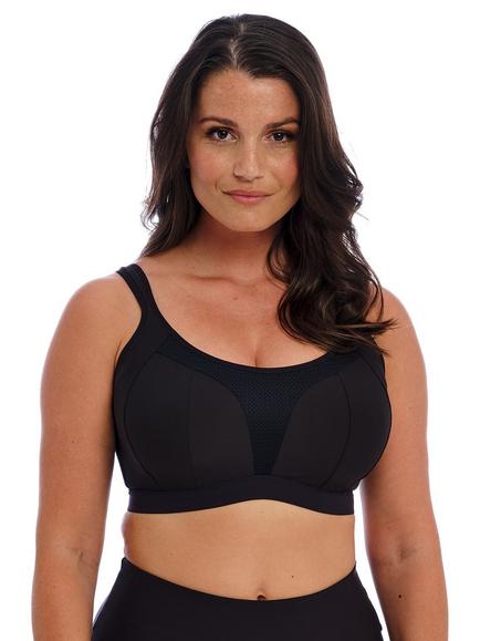 Fantasie Elevate Sports Bra, Black, Black