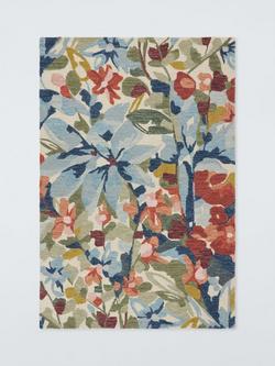 John Lewis Amberley Floral Hand Tufted Rug, Multi, Multi