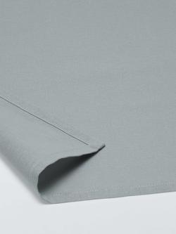 John Lewis ANYDAY Rectangular Cotton Tablecloth, Soft Grey - view 2, Soft Grey