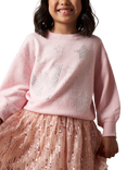 Angel & Rocket Kids' Wish Sparkle Jumper, Pink