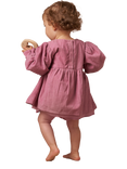 Angel & Rocket Baby Clara Needlecord Dress, Pink