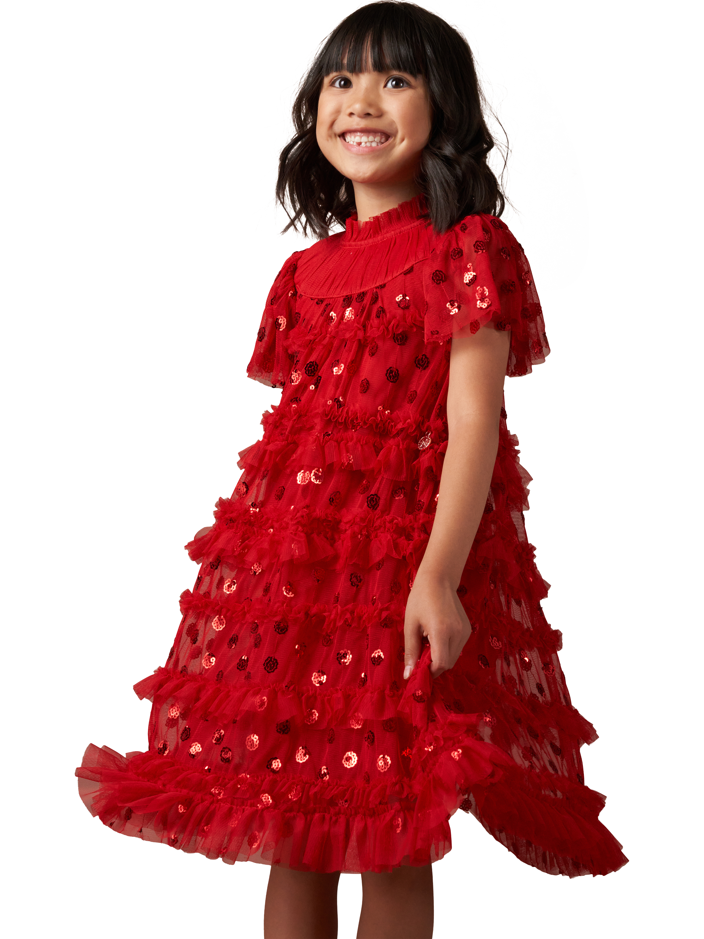 Red frock for kids hotsell