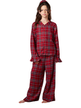 Angel & Rocket Kids' Check Pyjama & Scrunchie Gift Set