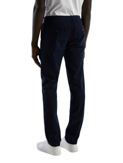 Benetton Slim Fit Chinos - view 2, Night Blue