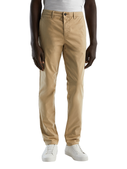 Benetton Slim Fit Chinos, Beige