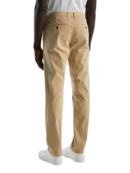 Benetton Slim Fit Chinos - view 2, Beige