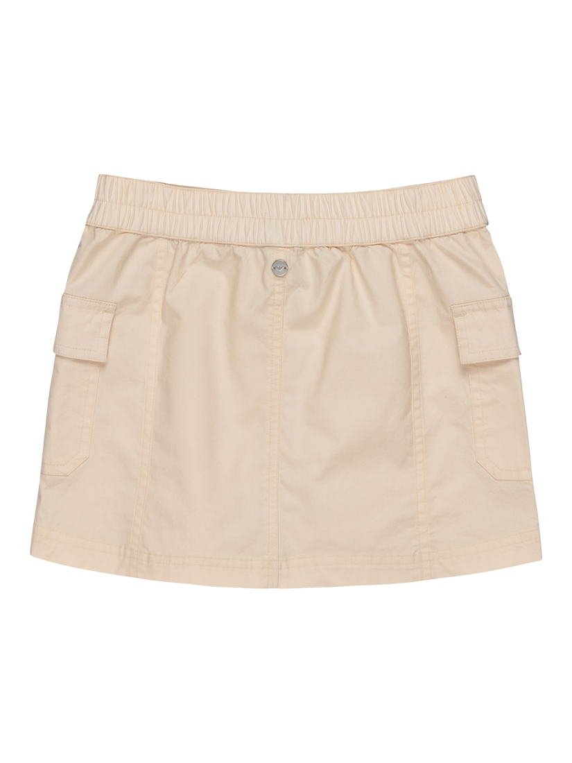Product image 2 of 2, which shows Roxy Kids' Glassy Horizon Mini Skirt, Parchement, 8 years